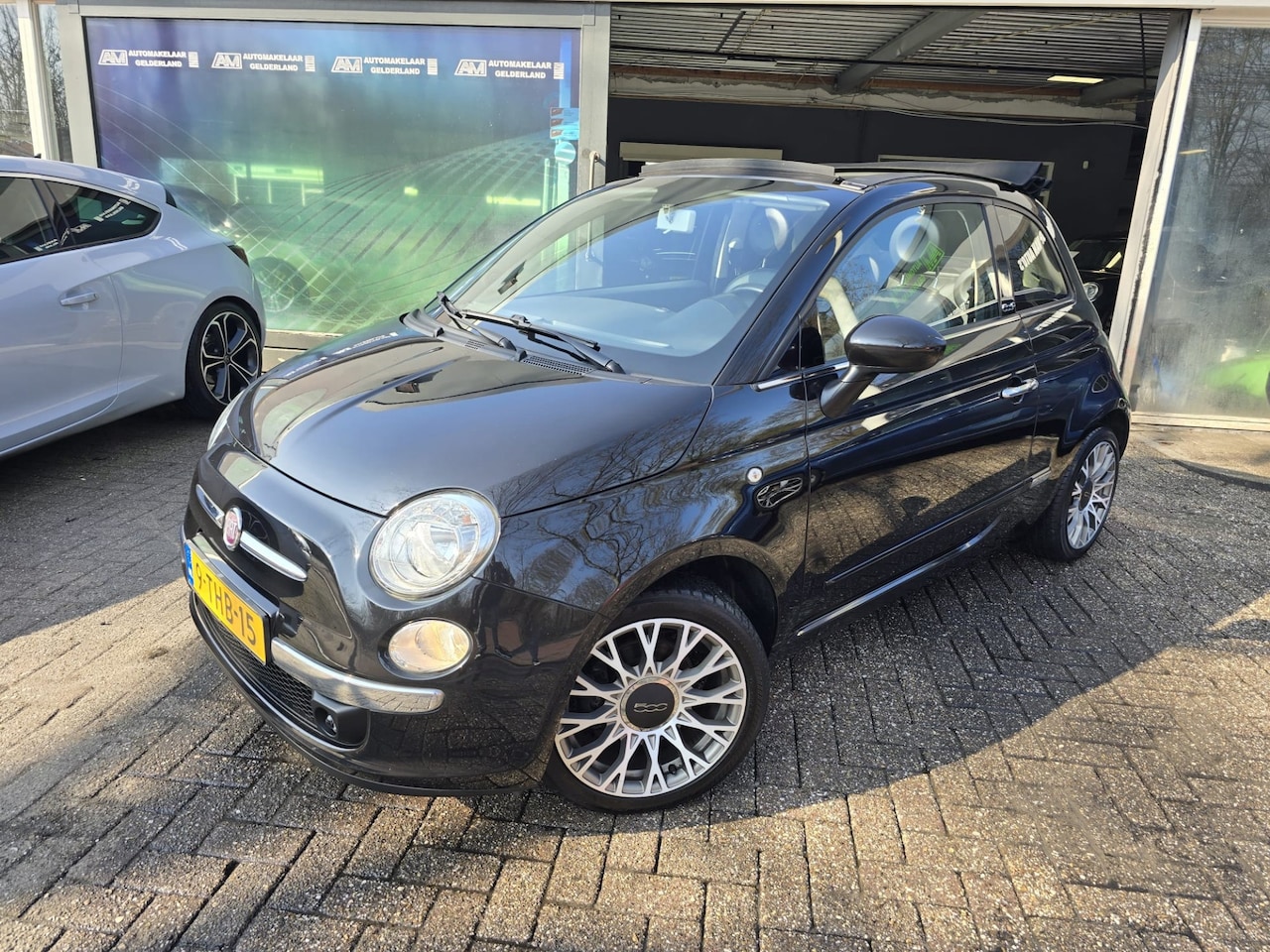 Fiat 500 C - 0.9 TwinAir Lounge | 12MND GARANTIE | AIRCO | ELEC RAMEN | LMV | LEER | - AutoWereld.nl