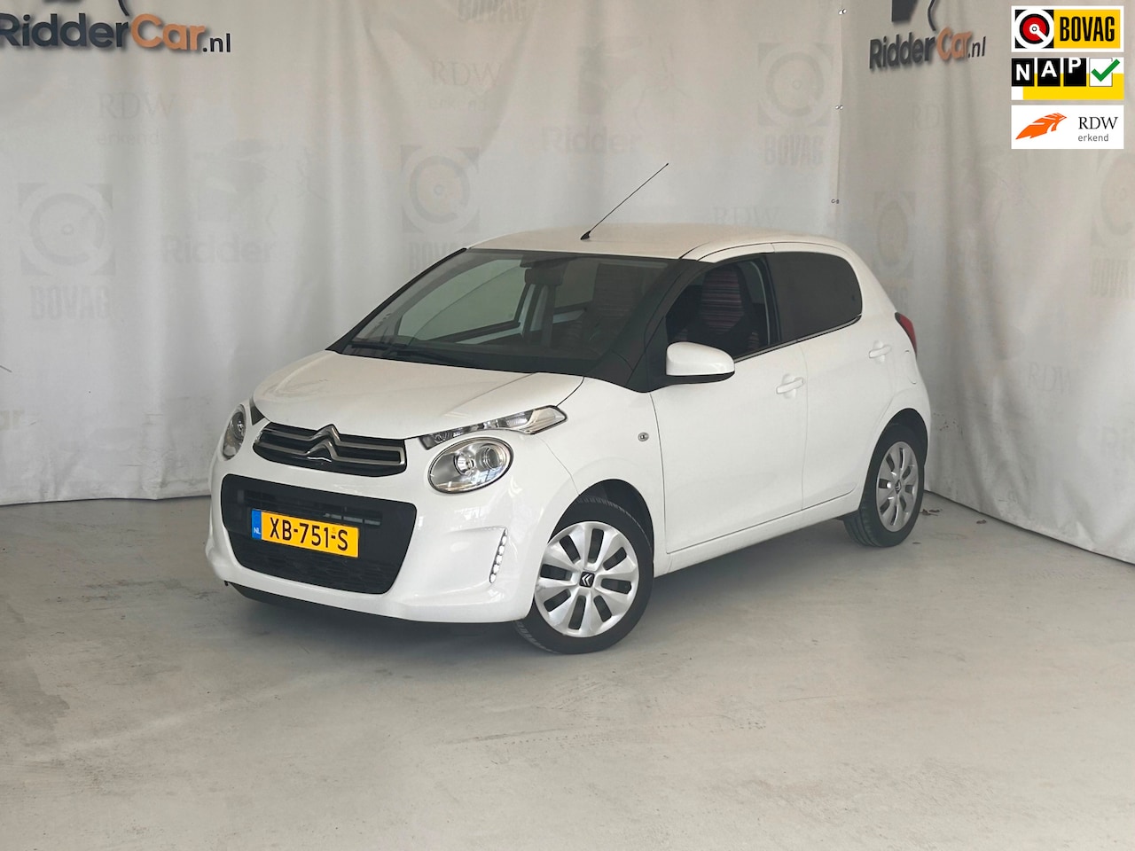 Citroën C1 - 1.0 VTi Feel|NAP|AIRCO|CRUISE|ELEK RAMEN|APK 11-26| - AutoWereld.nl