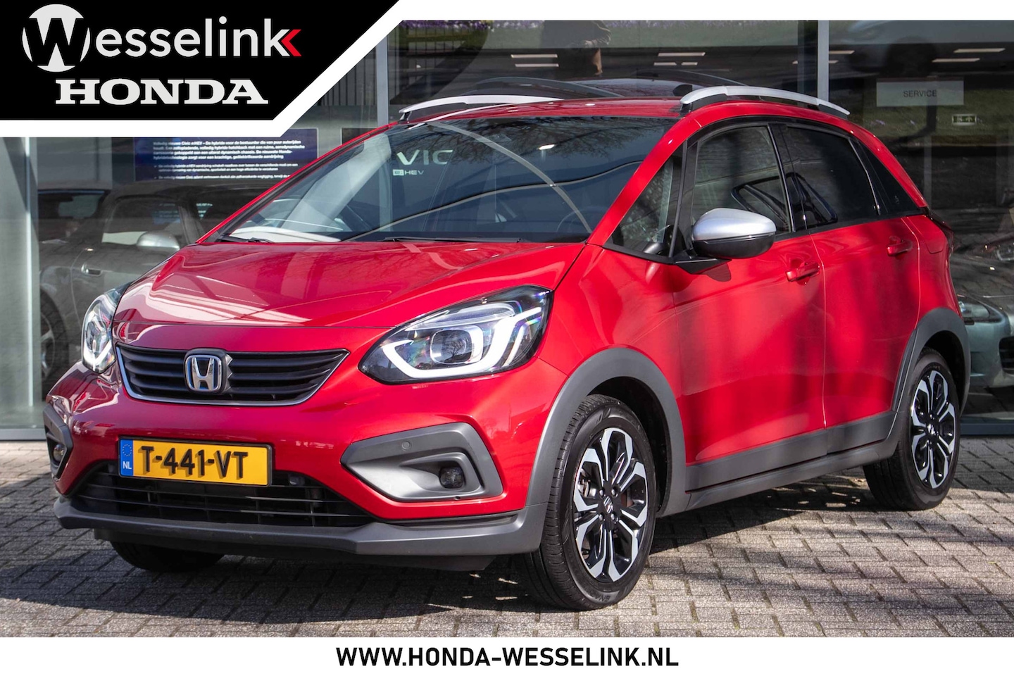 Honda Jazz - 1.5 e:HEV Crosstar -Trekhaak afn. | Navi | Apple Carplay / Andr. auto - AutoWereld.nl