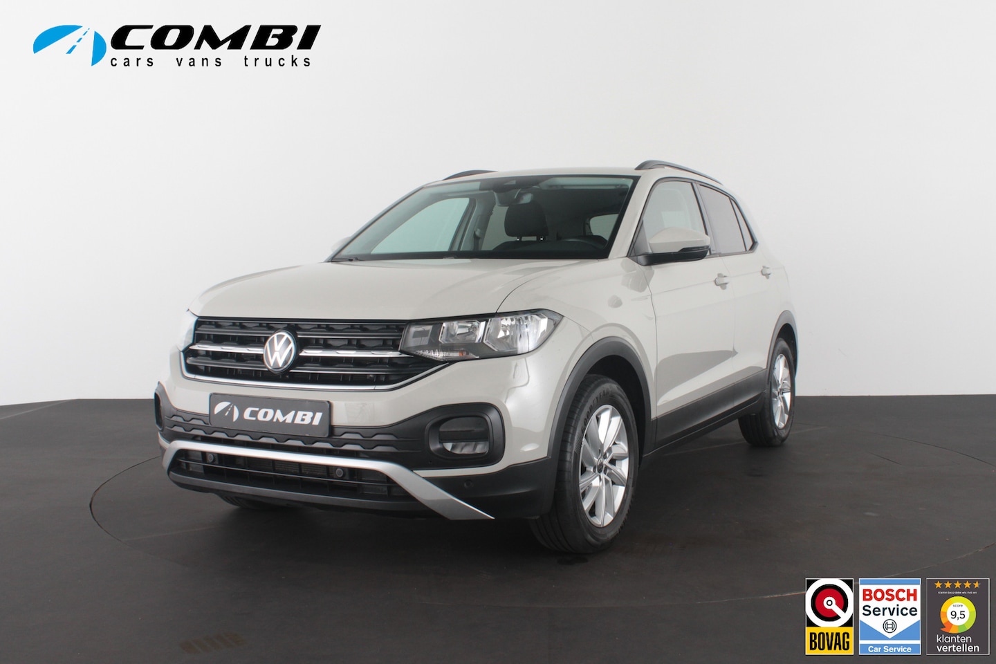 Volkswagen T-Cross - 1.0 TSI Life Automaat/Ascot Gray/Camera/Adapt. cruise - AutoWereld.nl
