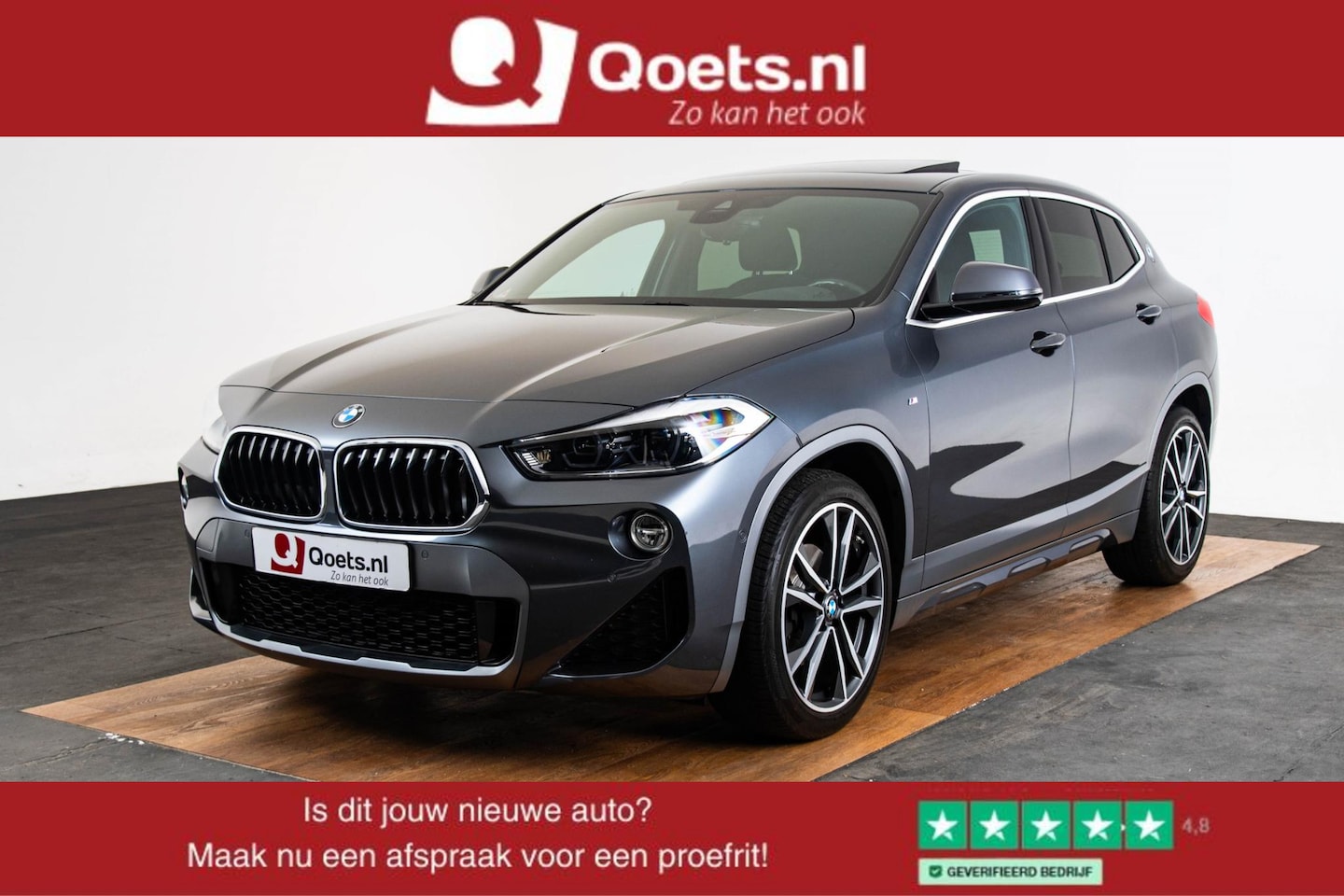 BMW X2 - sDrive18i M Sport - Trekhaak- Panoramadak - PDC voor/achter - Cruise control - Head up - C - AutoWereld.nl