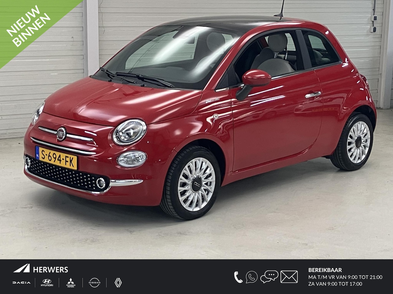 Fiat 500 - 1.0 Hybrid Dolcevita / Zeer compleet. - AutoWereld.nl