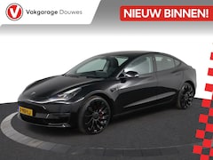Tesla Model 3 - Performance AWD 75 kWh | BTW | Zwart leder
