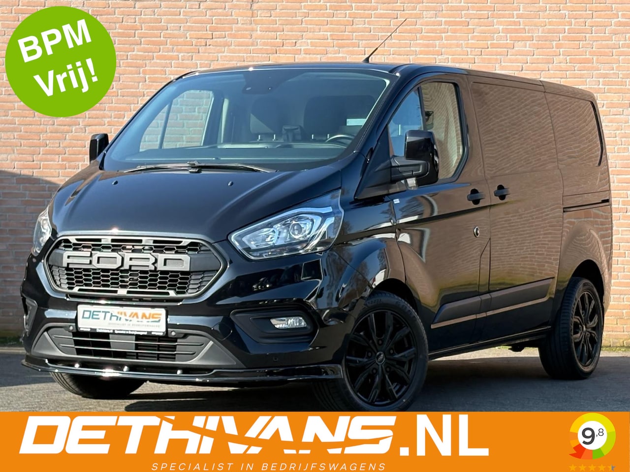 Ford Transit Custom - 2.0TDCI 130PK Automaat / Raptor Edition / 2x Schuifdeur - AutoWereld.nl