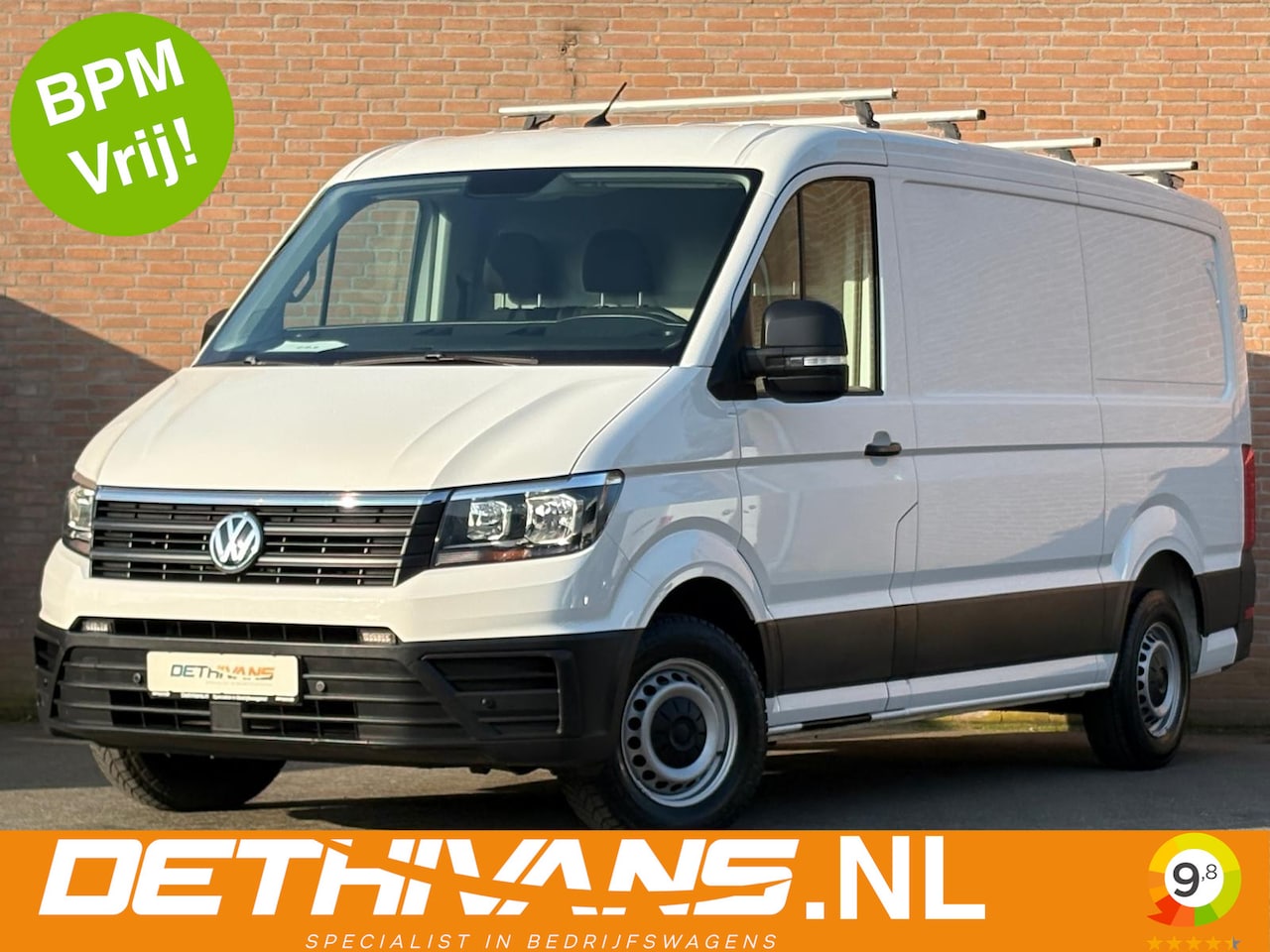 Volkswagen Crafter - 2.0TDI 140PK L3H2 / Carplay / Camera / Cruisecontrol - AutoWereld.nl