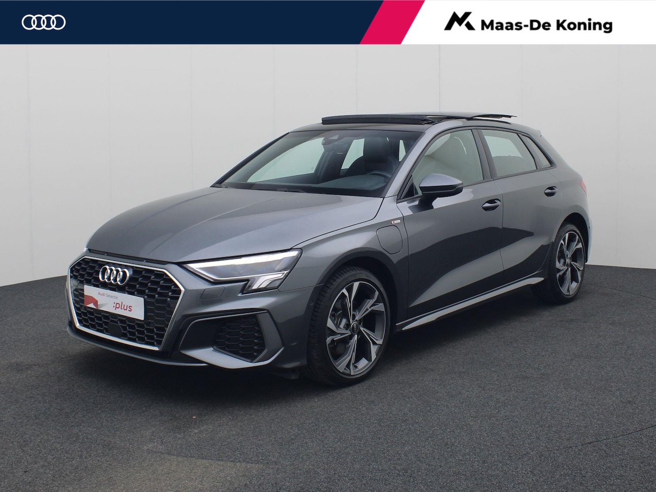 Audi A3 Sportback - 45 TFSIe 150kW/204PK S Line · Panoramadak · Apple/Android Car Play · Drive select · Garant - AutoWereld.nl