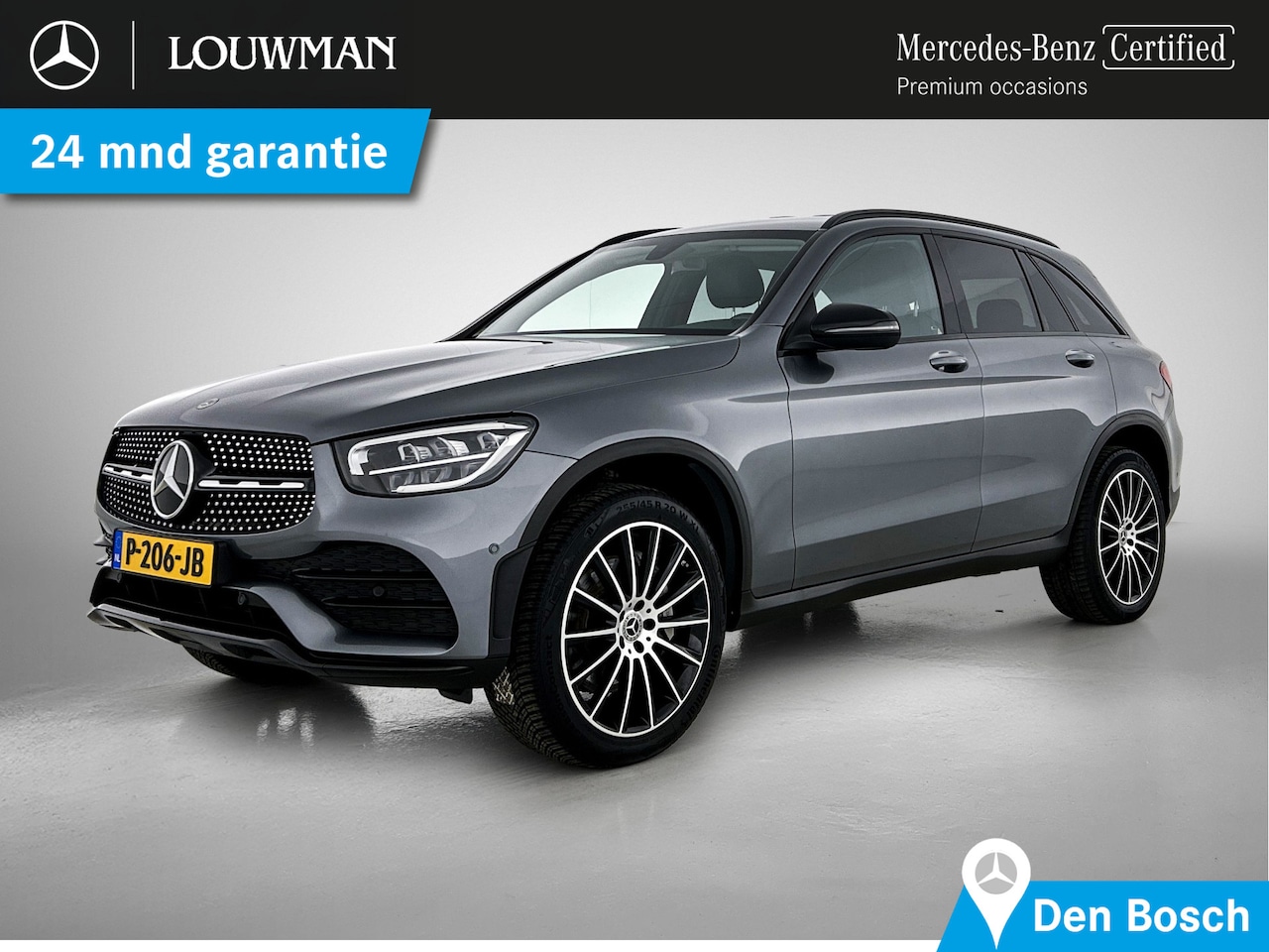 Mercedes-Benz GLC-klasse - 300 e 4MATIC Business Solution AMG Trekhaak | AMG Line | NIght Pakket | Alarm | 20 Inch AM - AutoWereld.nl