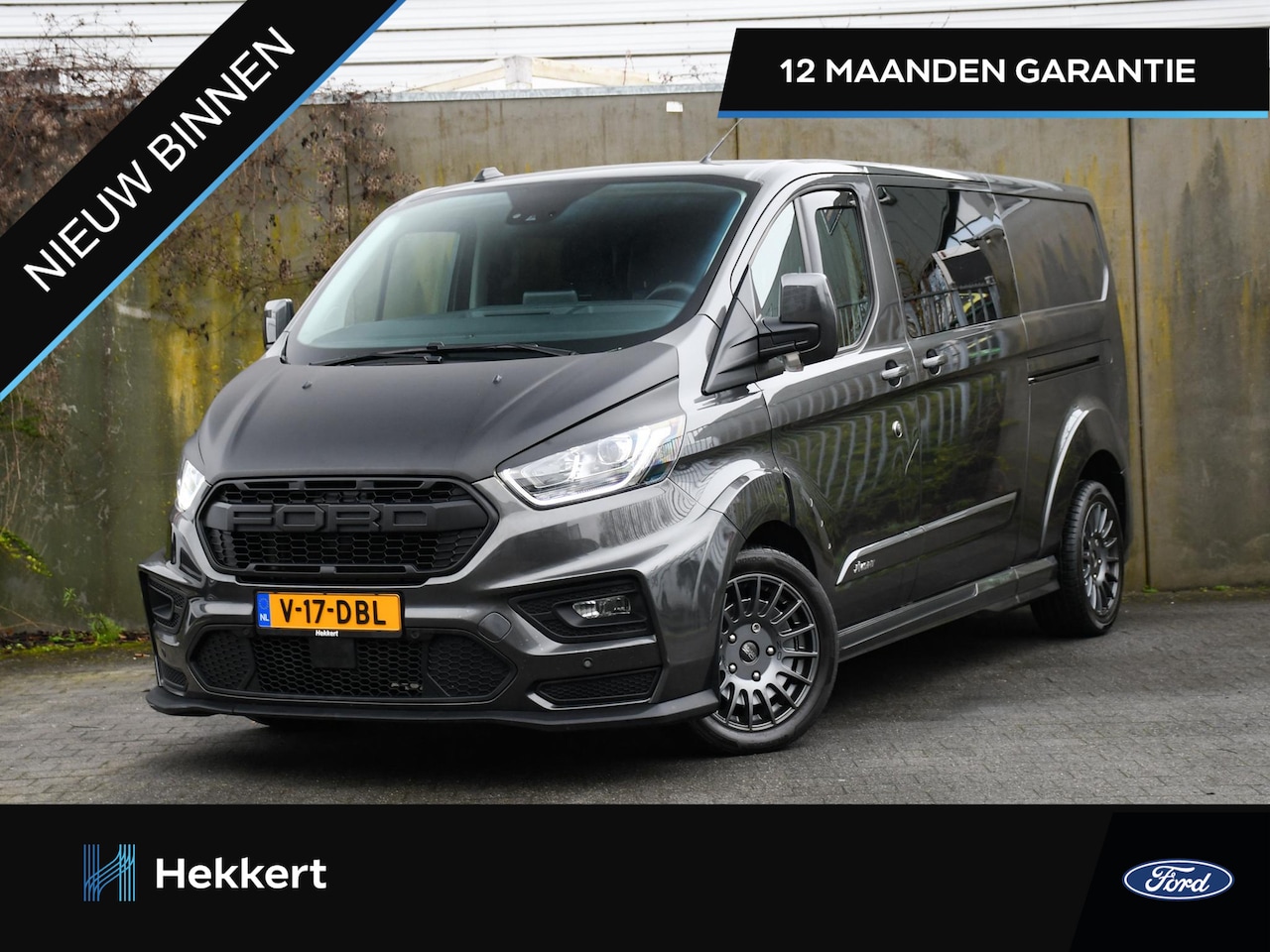 Ford Transit Custom - 320 DC L2H1 MS-RT Limited 2.0 TDCI 170pk Automaat WINTER PACK | ADAPT. CC | 18''LM | BLIS - AutoWereld.nl
