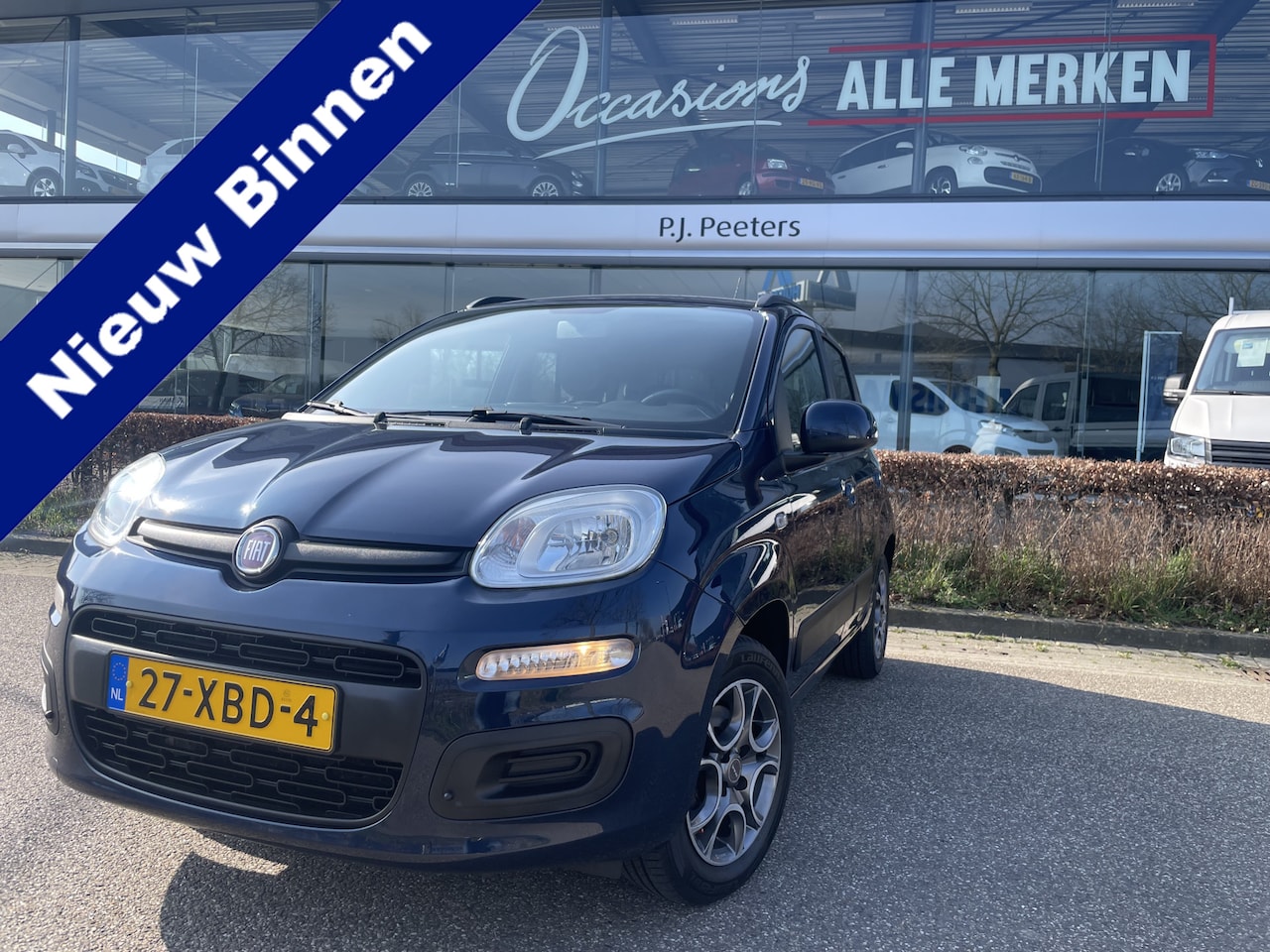 Fiat Panda - 0.9 TwinAir Lounge Airco - Dakrails - Radio/cd speler - Stuur leder - Stuur multifunctione - AutoWereld.nl