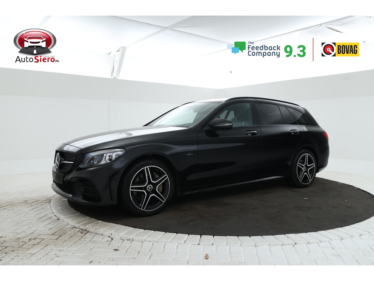 Mercedes-Benz C-klasse Estate - 300 e Business Solution AMG Navigatie Night pakket, Keyless, trekhaak - AutoWereld.nl