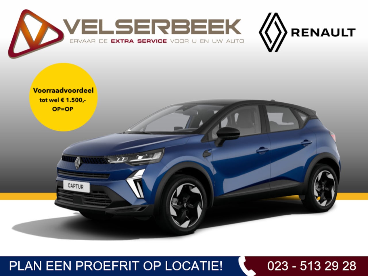 Renault Captur - E-Tech Hybrid 160 techno *NIEUW/SNEL RIJDEN* - AutoWereld.nl