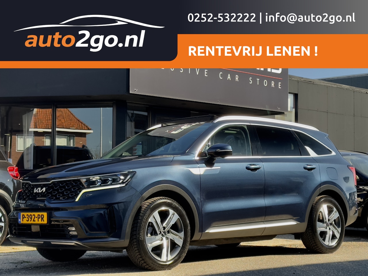 Kia Sorento - 1.6 T-GDI AUT6 Plug-in Hybrid 4WD DynamicPlusLine 7Prs. PANODAK LEDER NAVI CAMERA APPLE-CA - AutoWereld.nl