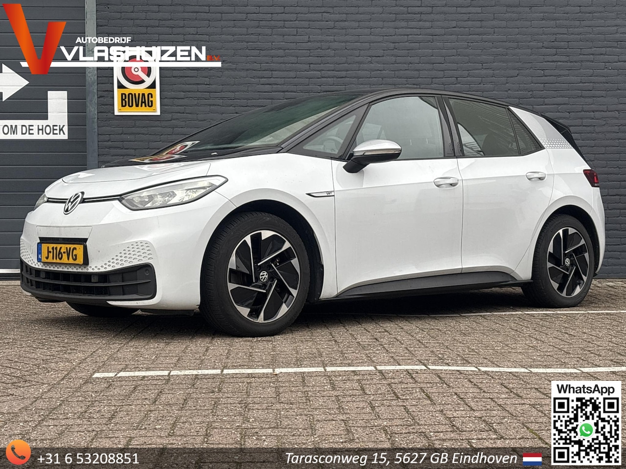 Volkswagen ID.3 - First 58 kWh | € 8.900,- NETTO! | Stoelverwarming | Climate | Cruise | Navi | PDC | - AutoWereld.nl
