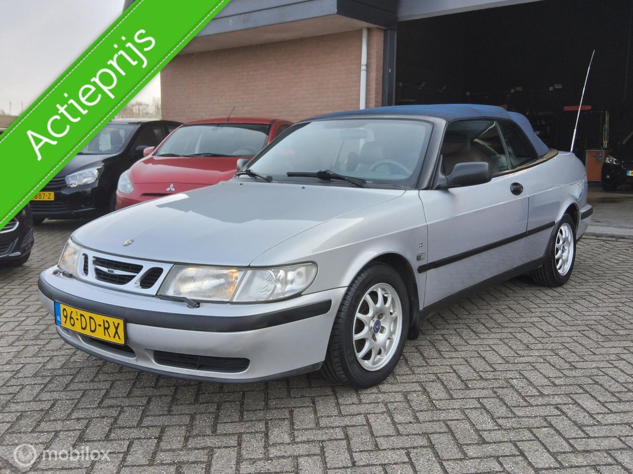 Saab 9-3 Cabrio - 2.0 S AIRCO|APK|TREKHAAK|NAP!! - AutoWereld.nl