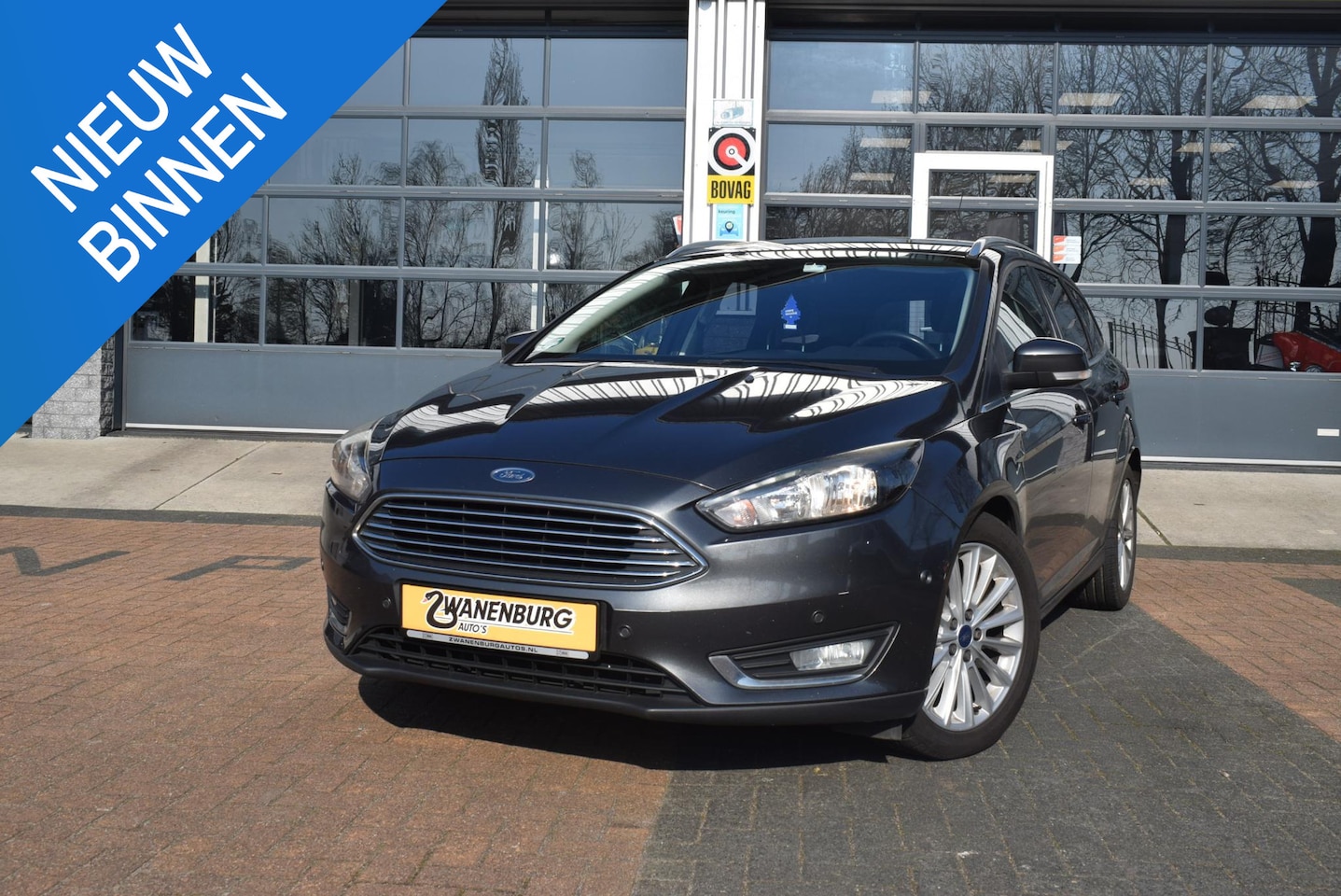 Ford Focus Wagon - 1.0 Titanium Edition Navi Airco Km 240.000!! - AutoWereld.nl