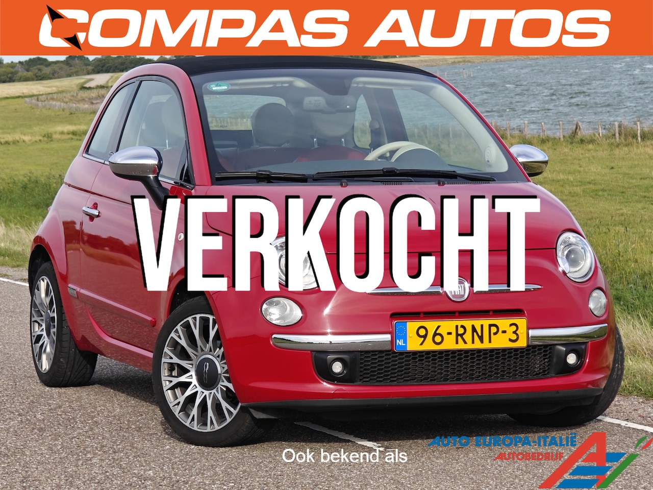 Fiat 500 C - Cabrio 1.2 Lounge | Leder | Uniek - AutoWereld.nl