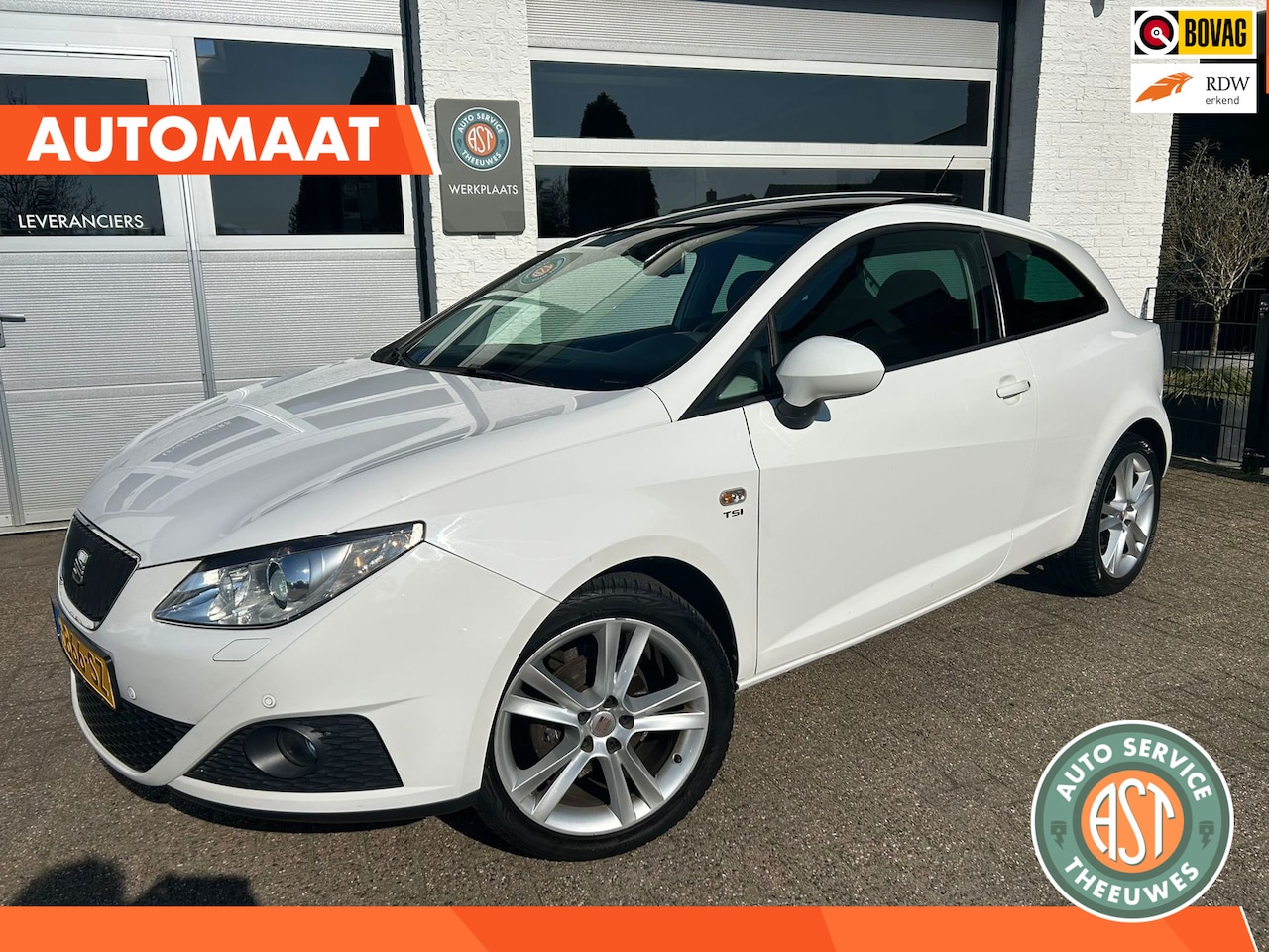 SEAT Ibiza SC - 1.2 TSI Sport PANO|LEER|XENON|PDC|CLIMATE - AutoWereld.nl