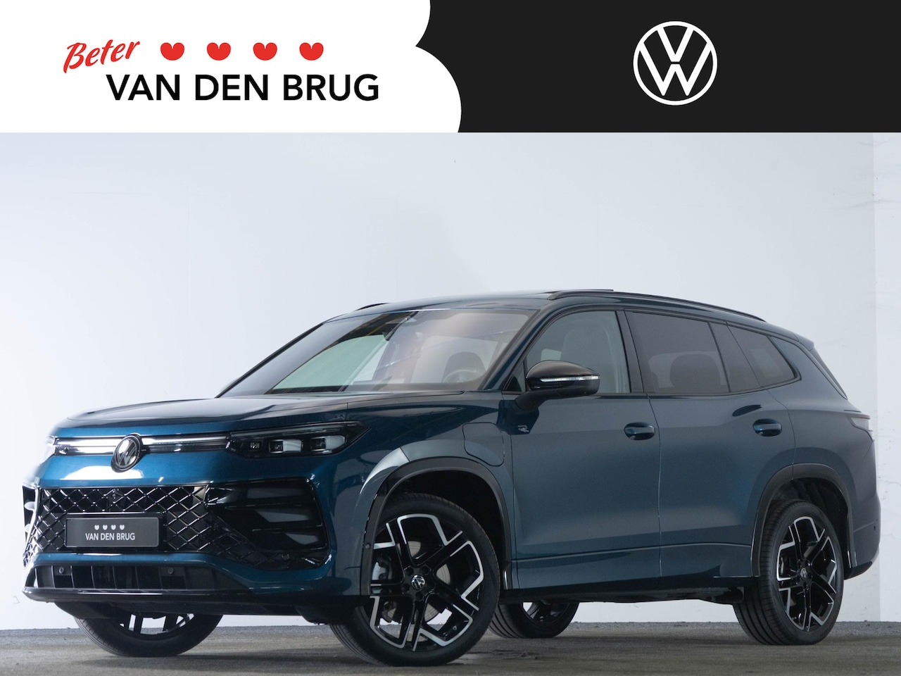 Volkswagen Tayron - R-Line 1.5 272 PK eHybrid | LED Matrix HD | Harman/Kardon | Head-Up | 360 Camera | DCC | S - AutoWereld.nl
