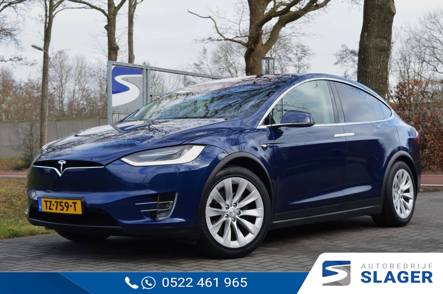 Tesla Model X - 100D | Nieuwe accu | Autopilot | Leder | Trekhaak | Camera - AutoWereld.nl