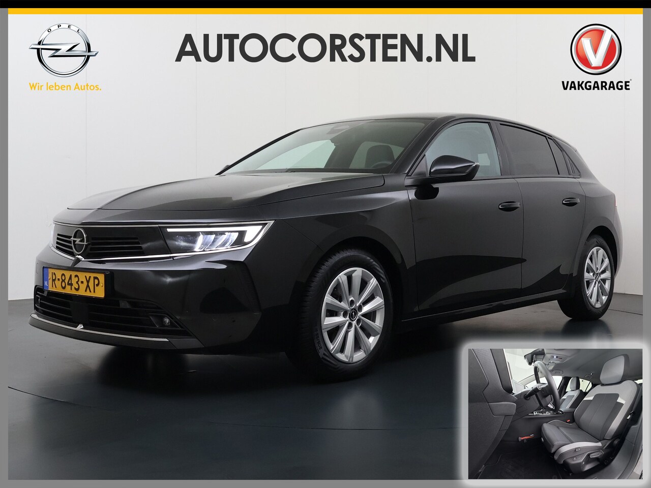 Opel Astra - T131PK Navi Ecc 360°Camera Adaptive-Cruise AGR-Comfort LED Stoel Stoel+Stuurverwarming App - AutoWereld.nl