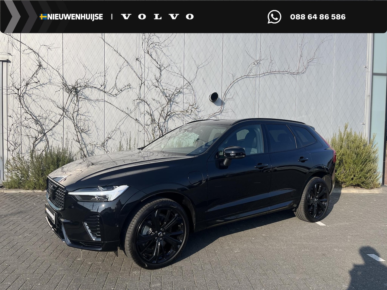Volvo XC60 - T6 Plug-in Hybrid AWD Plus Black Edition | Adaptieve Cruise Control | Trekhaak | Panoramad - AutoWereld.nl