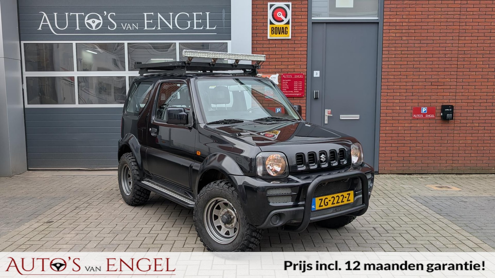 Suzuki Jimny - 1.3 JLX Airco/Garantie/Compleet aangepast/Verhoogd - AutoWereld.nl