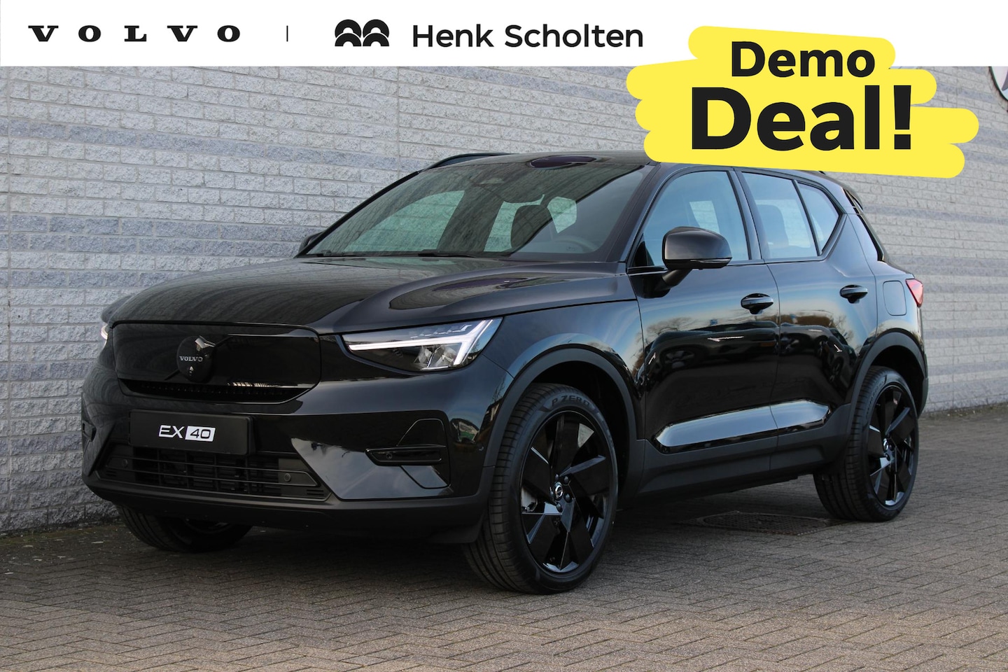 Volvo EX40 - Twin Motor Performance Ultra Black Edition 82 kWh | Demo Deal | Connect Microtech Nubuck t - AutoWereld.nl
