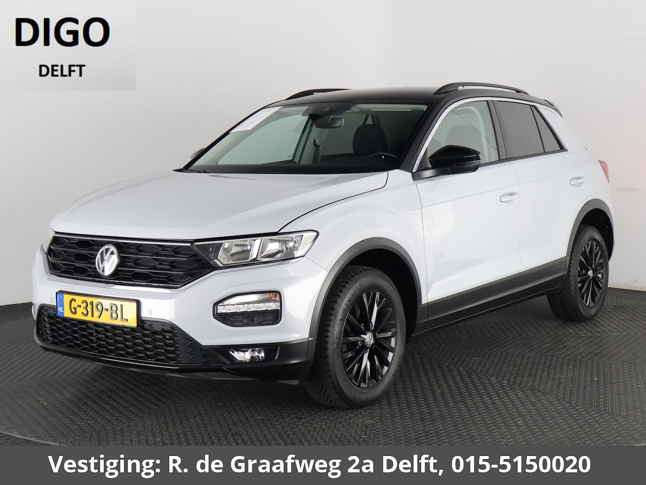 Volkswagen T-Roc - 1.0 TSI Two-Tone | Apple Carplay & AndroidAUTO | Privacy Glass | - AutoWereld.nl