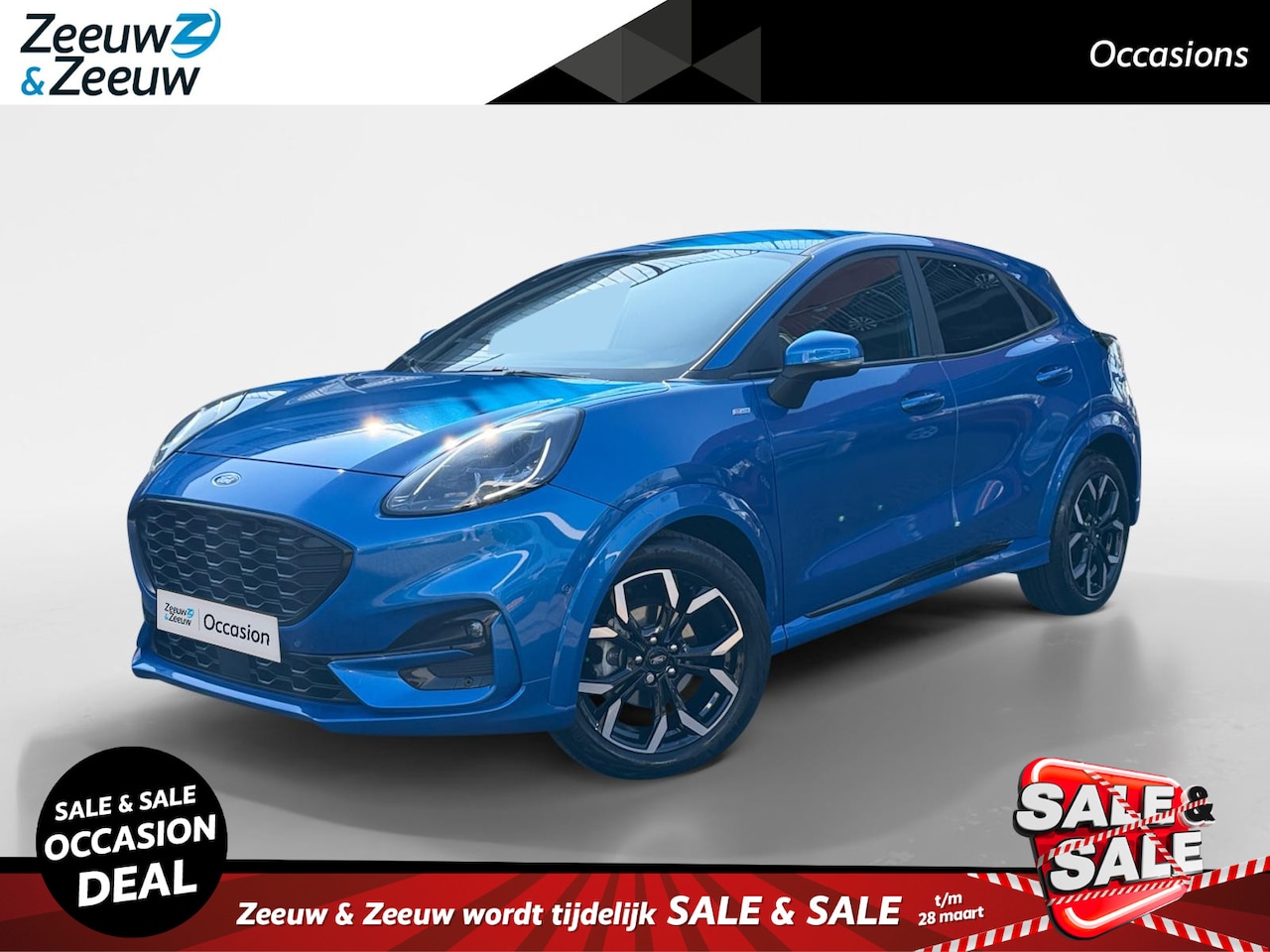Ford Puma - 1.0 EcoBoost Hybrid ST-Line X 155 PK!|Dodehoek detectie| winterpack| Camera| 12 maanden Bo - AutoWereld.nl