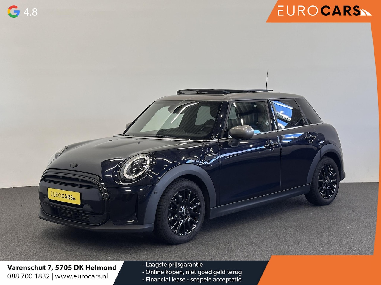 MINI Cooper - Mini 1.5 Yours 5-DRS DCT-7 Aut. 136pk Panoramadak Sportstoelen Navi Carplay PDC Achter+Cam - AutoWereld.nl