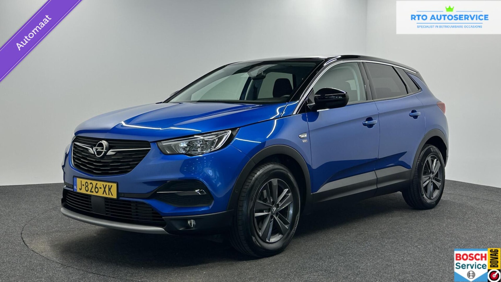Opel Grandland X - 1.2 Turbo Innovation CAMERA NAVI LM CARPLAY ECC CRUISE. - AutoWereld.nl