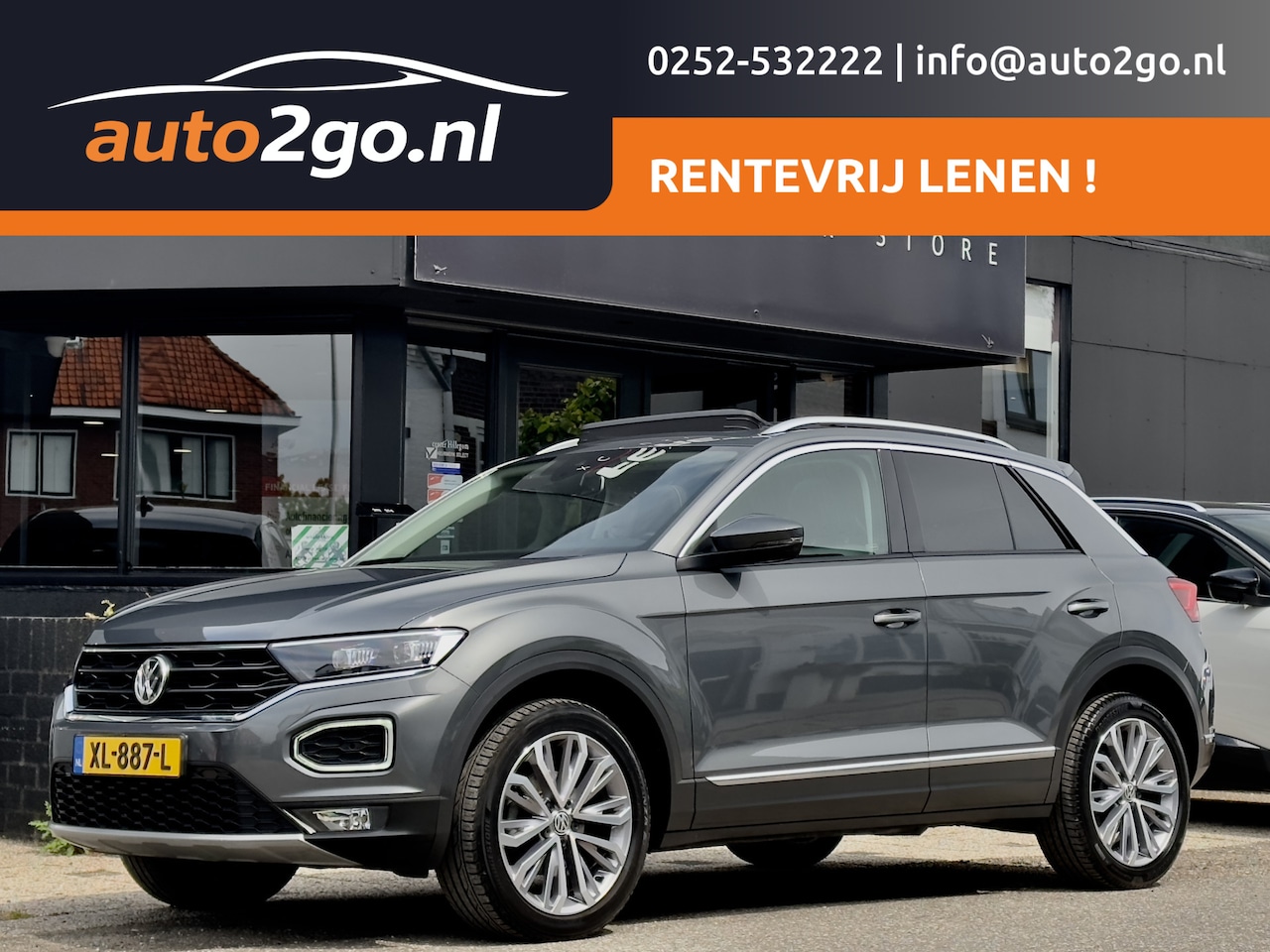 Volkswagen T-Roc - 1.5 TSI AUT7 SPORT PANODAK NAVI CAMERA DIGI-DASH APPLE-CARPLAY LED LMV PDC - AutoWereld.nl