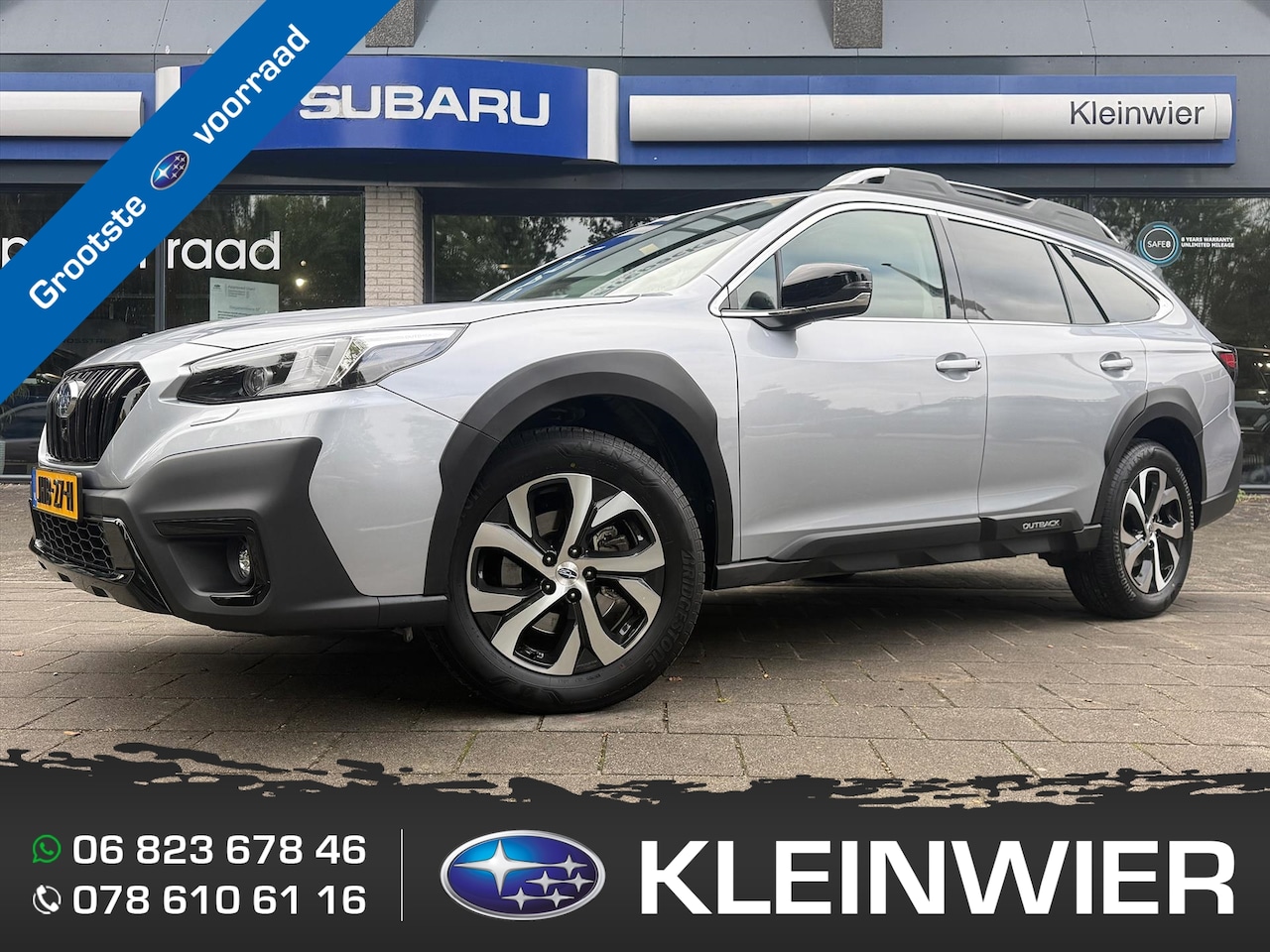 Subaru Outback - 2.5i 169PK AWD CVT Premium Black Edition | Leder | Navi | Grootscherm | - AutoWereld.nl