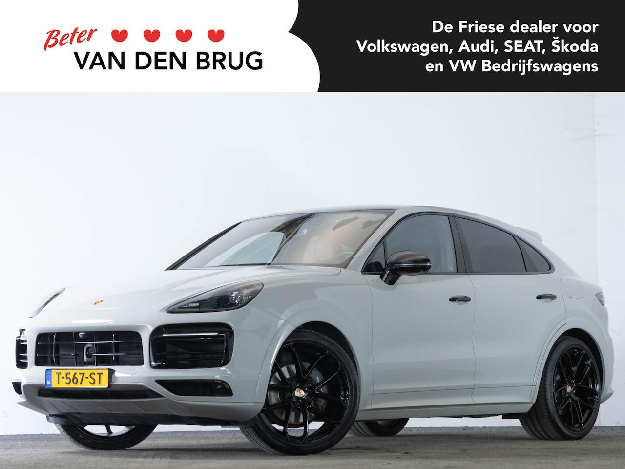 Porsche Cayenne Coupé - 3.0 E-Hybrid 463 PK Platinum Edition | LED PDLS | Panoramadak | Bose | 14 Voudige Superspo - AutoWereld.nl