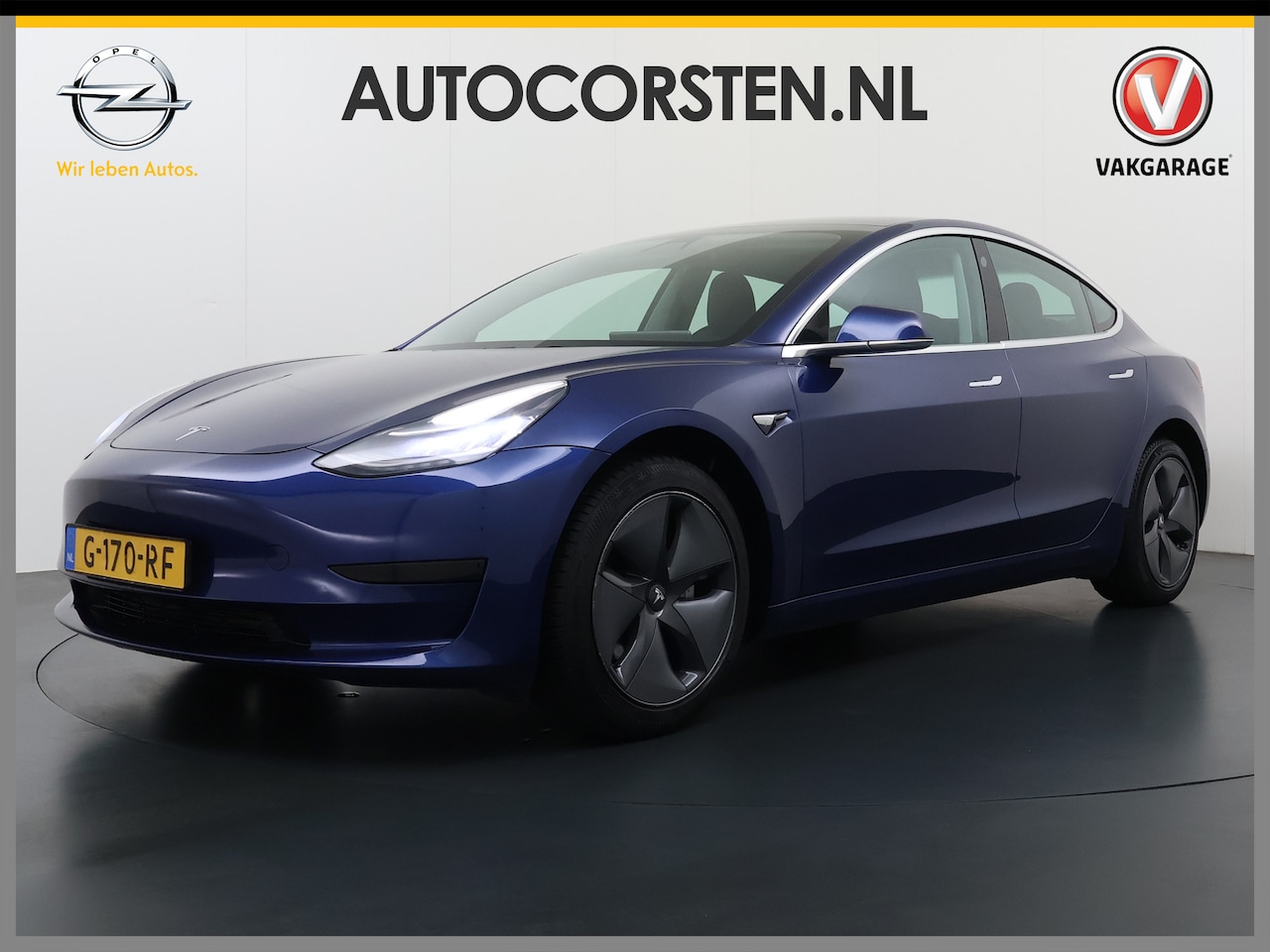 Tesla Model 3 - SR+ 325PK Trekhaak AutoPilot Leer PanoramaDak Adaptive Cruise Lmv 18" Camera's Elektr.-Stu - AutoWereld.nl