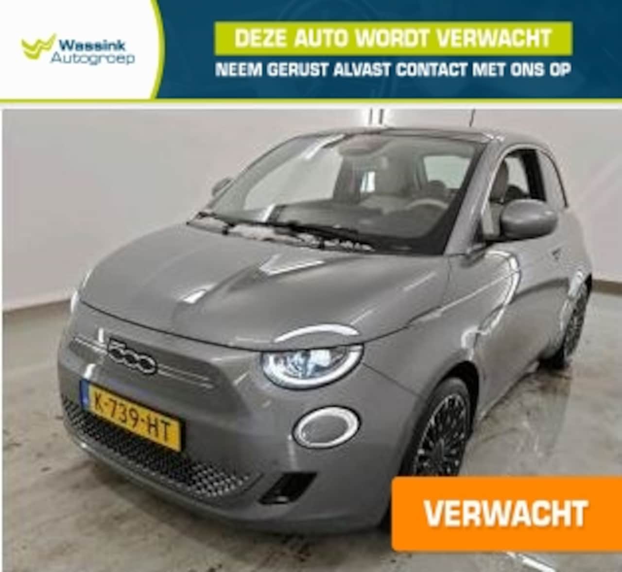 Fiat 500 - 42kWh 118pk Aut La Prima| SOH 92% I Wordt verwacht. - AutoWereld.nl