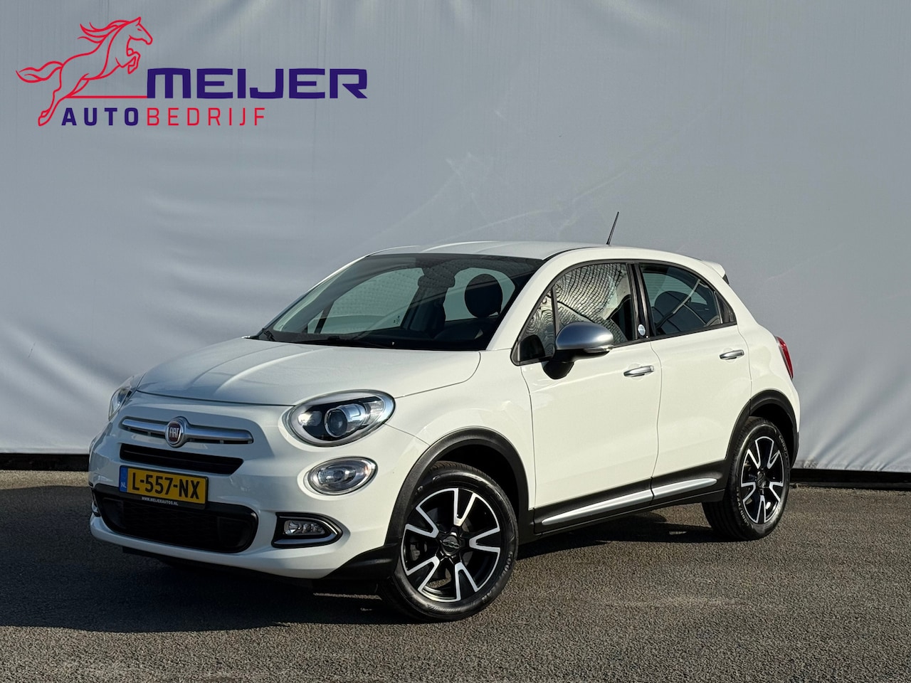 Fiat 500 X - 1.6 Mirror Xenon | Clima | Cruise | Sportvelgen | Stoelverwarming | Parkeersensoren !! - AutoWereld.nl