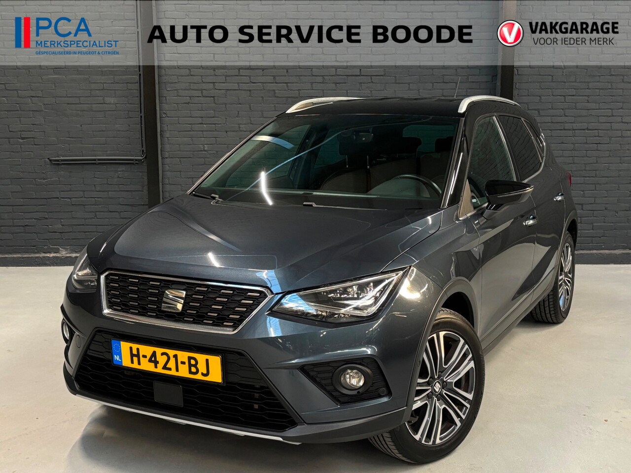 SEAT Arona - 1.0 TSI (116pk) Xcellence Bus. Intense automaat - camera - virtual - AutoWereld.nl