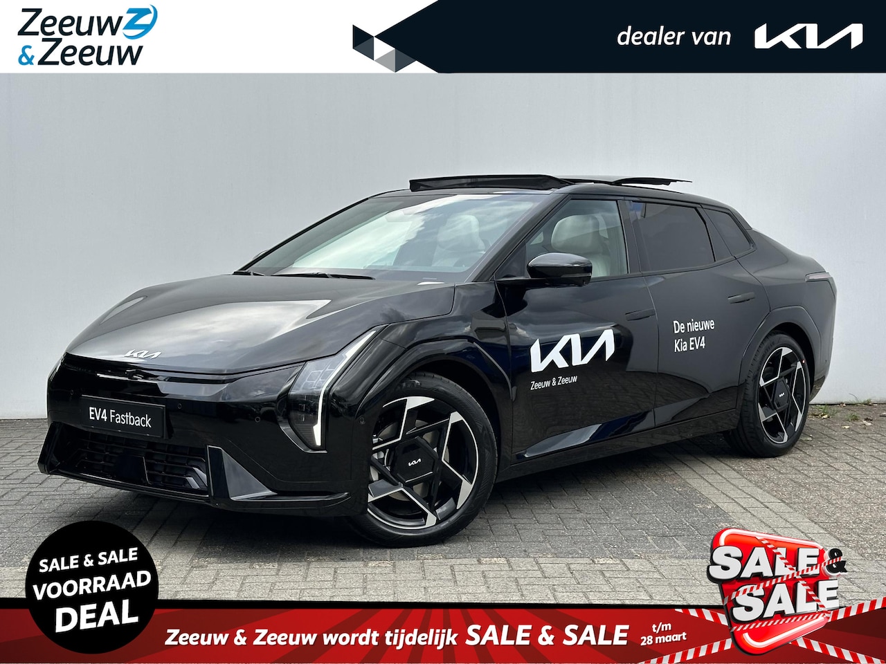 Kia EV4 Fastback - GT-PlusLine 81.4 kWh | *Boek nu uw Proefrit* | *Nu met €2.000 inruilpremie* | *612km Actie - AutoWereld.nl