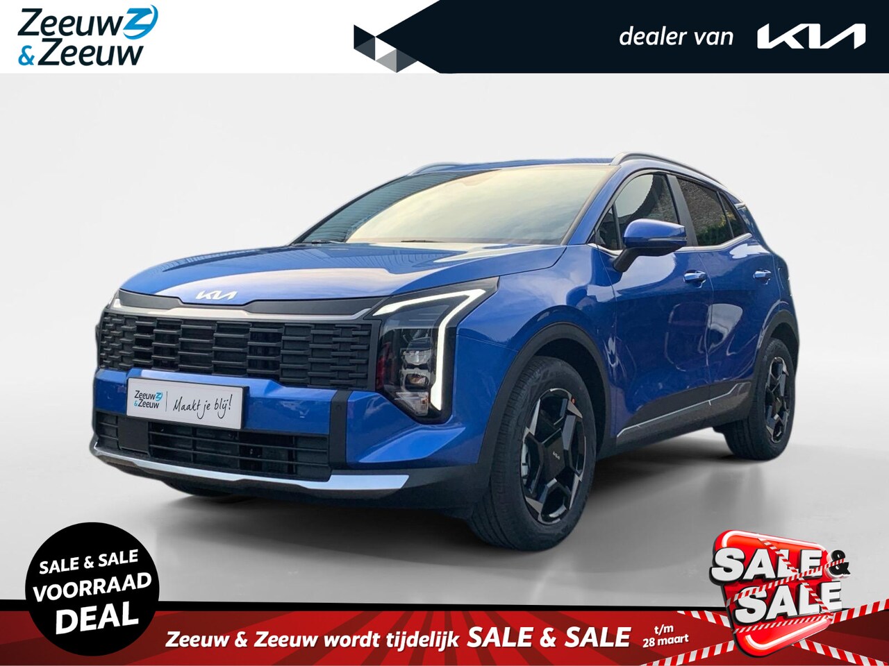 Kia Sportage - 1.6 T-GDi AT6 Hybrid Dynamicline | NIEUWE SPORTAGE | 239 PK | 1510Kg trekgewicht | NU €400 - AutoWereld.nl