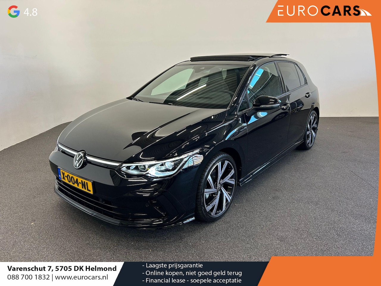 Volkswagen Golf - 1.5 eTSI R-Line Business Panoramadak Navigatie Apple Carplay/Android Auto Camera Parkeerse - AutoWereld.nl