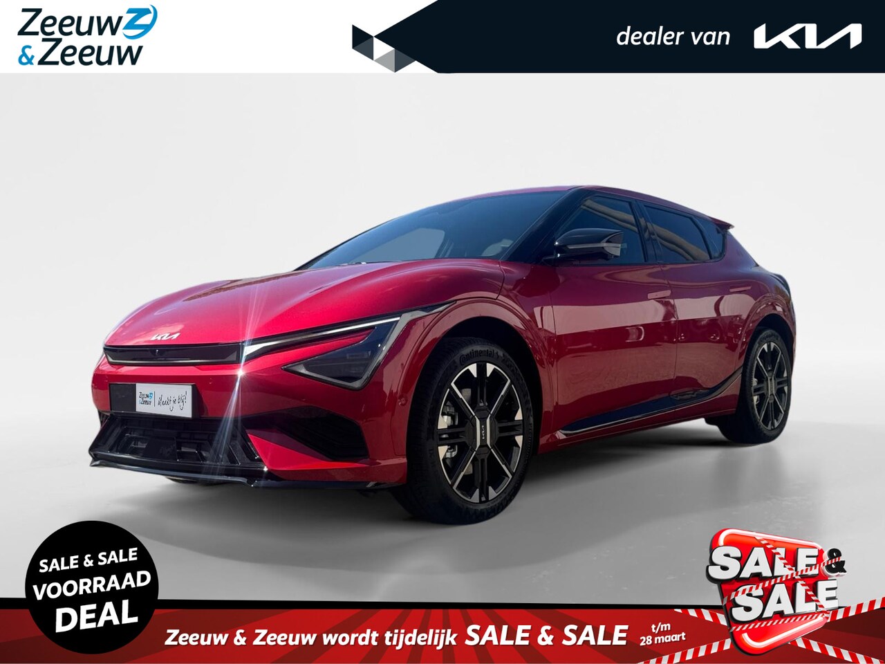 Kia EV6 - GT-Line AWD ALL WHEEL DRIVE | Enkele kleuren op voorraad bel voor info | € 5000,- Inruilpr - AutoWereld.nl