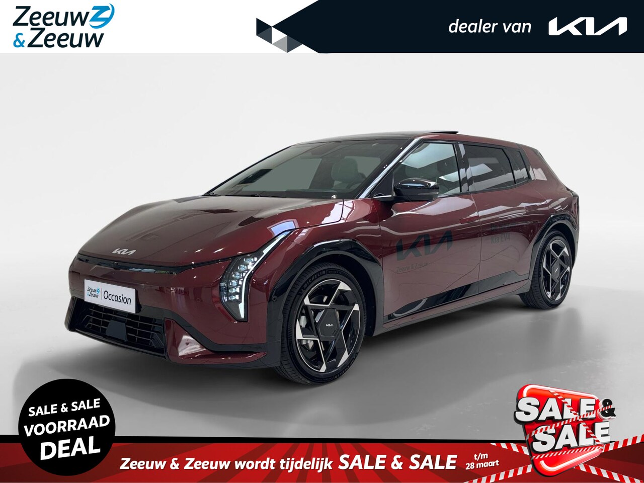 Kia EV4 - GT-Line 81.4 kWh | NIEUW MODEL | 204 pk | 595 km actieradius | NU €4000,- Inruilpremie | € - AutoWereld.nl
