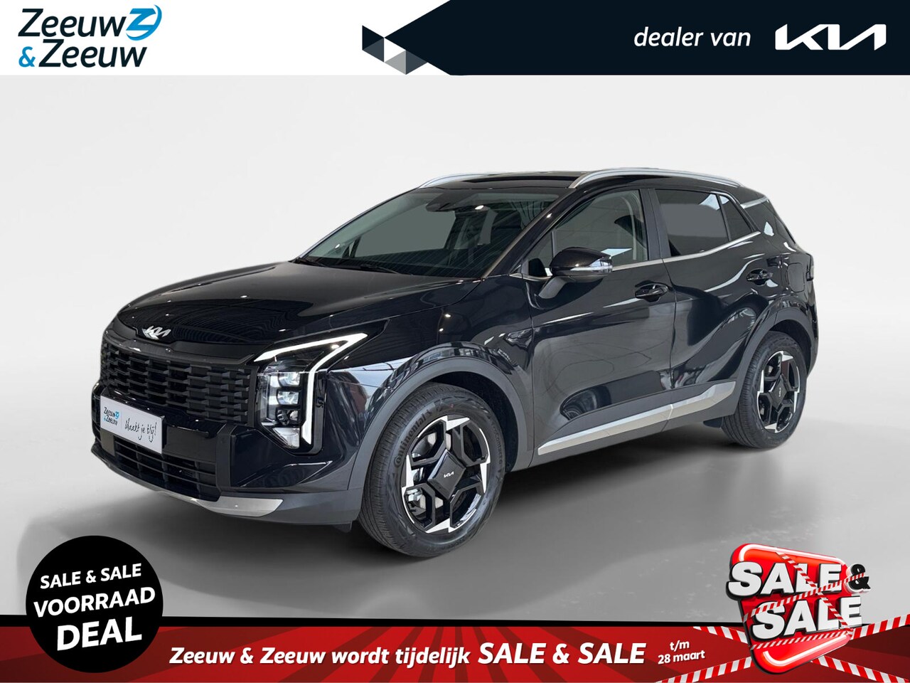 Kia Sportage - 1.6 T-GDi Hybrid DynamicLine | NIEUWE SPORTAGE | 239 PK | 1510Kg trekgewicht | NU €4000,- - AutoWereld.nl