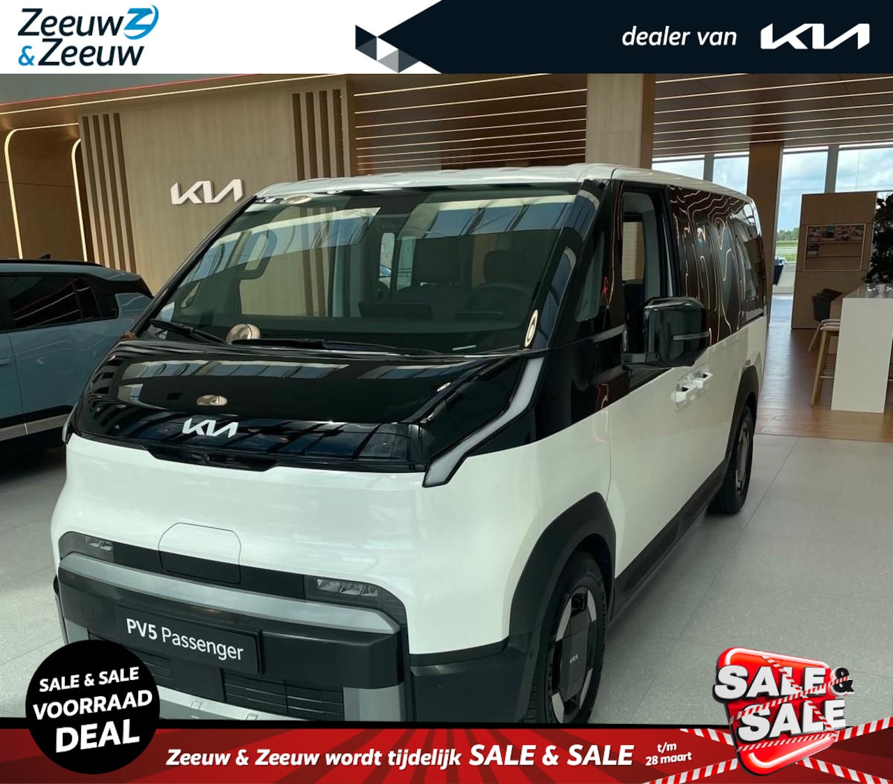 Kia PV5 Passenger - Elite Executive 71.2 kWh | Nieuw te bestellen! | 412 Km bereik | Ruimte en comfort | NU €3 - AutoWereld.nl