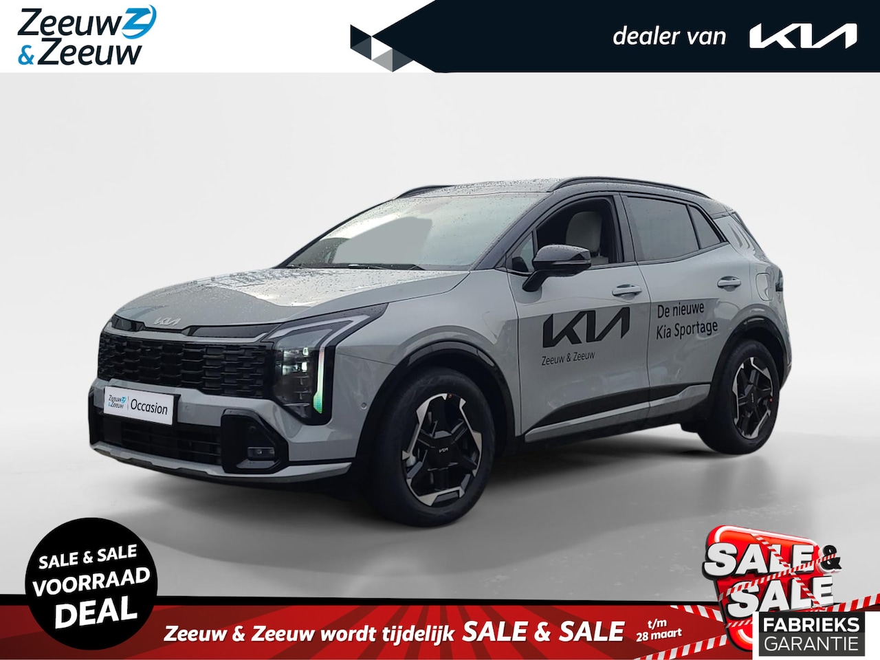 Kia Sportage - 1.6 T-GDi Hybrid GT-PlusLine 239 PK | Two tone | DEMO | Trekhaak | Trekgewicht: 1.510 kg | - AutoWereld.nl