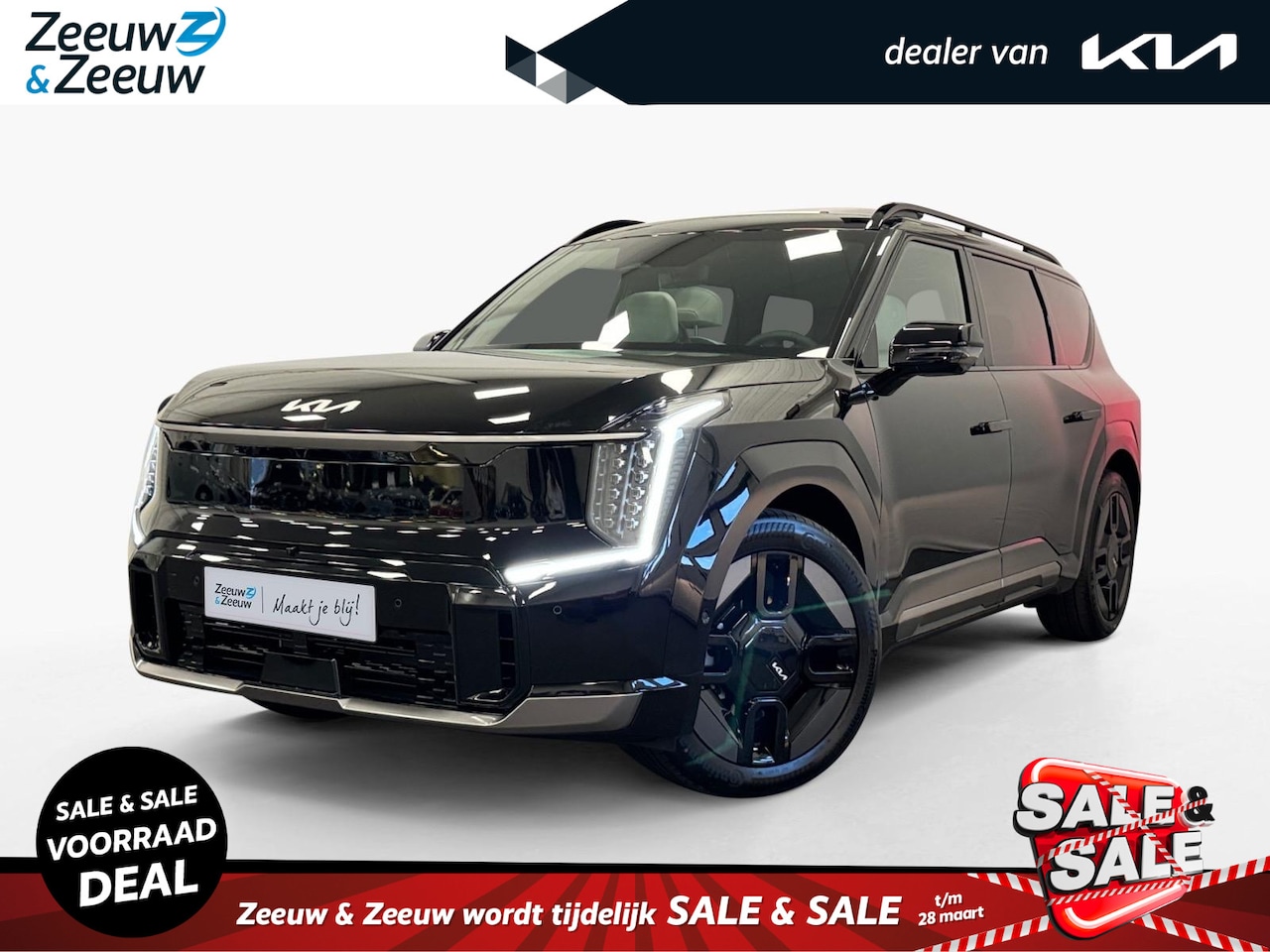 Kia EV9 - GT-Line AWD 6p. 99.8 kWh Nu te bestellen | € 3.000 Inruilpremie | €700 korting op laadpaal - AutoWereld.nl