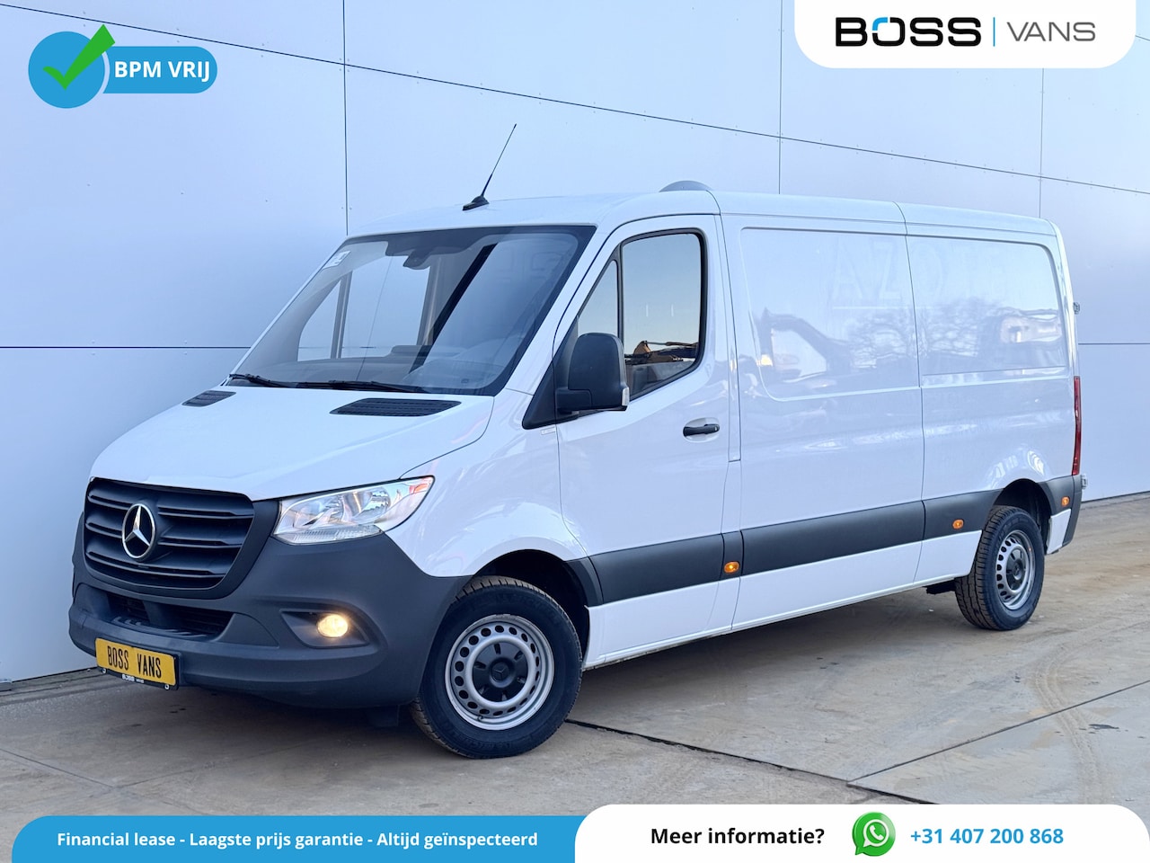 Mercedes-Benz Sprinter - 315 1.9 CDI L2H1 Carplay Climate Control Cruise Control Lucht Geveerde Stoel - AutoWereld.nl
