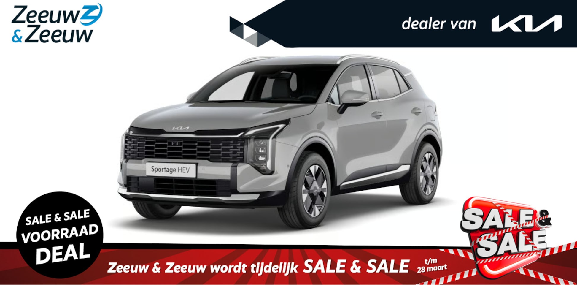 Kia Sportage - 1.6 T-GDi Hybrid ComfortLine FACELIFT NU TE BESTELLEN | 1510KG TREKGEWICHT | Adaptieve cru - AutoWereld.nl