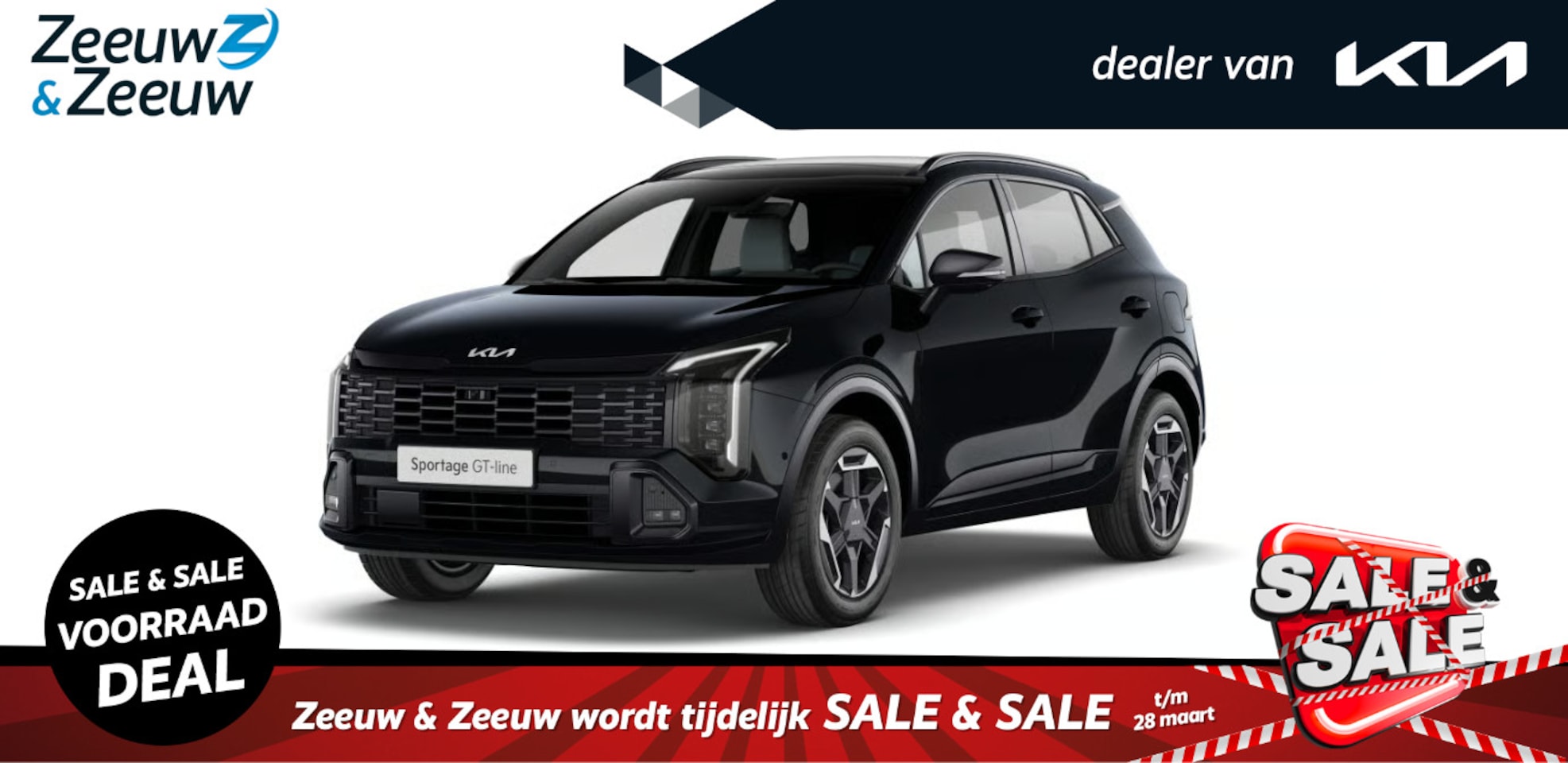 Kia Sportage - 1.6 T-GDi Hybrid GT-PlusLine FACELIFT NU TE BESTELLEN | 1510KG TREKGEWICHT | Two-tone GT-P - AutoWereld.nl